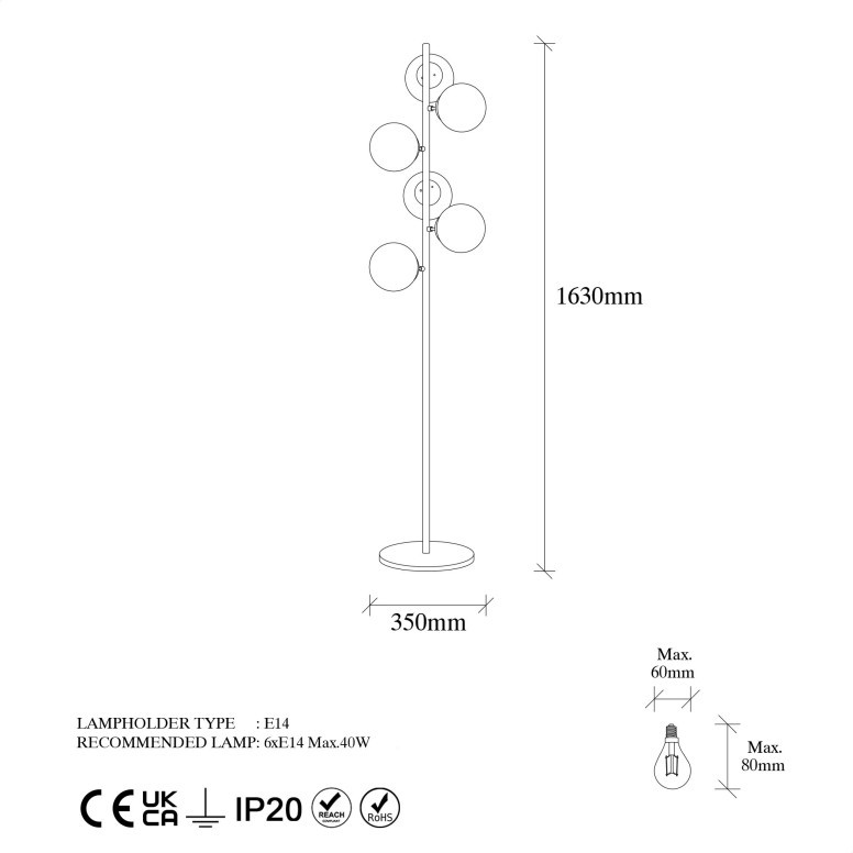 Lampadar Fazli - 10510 Vintage