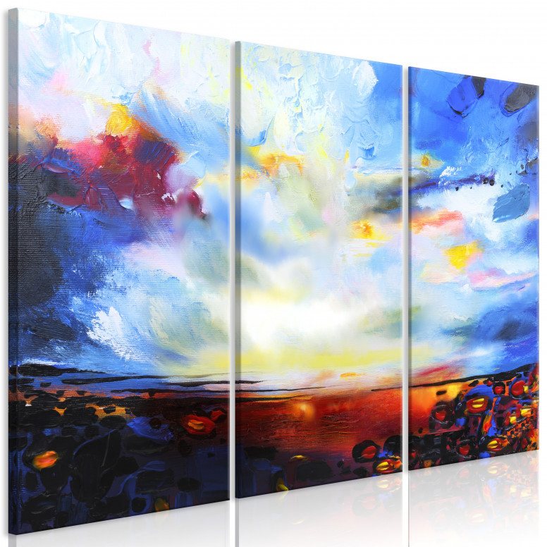 Tablou - Colourful Sky (3 Parts) 120x80 cm