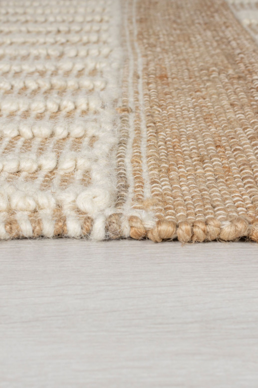 Covor Medina Jute Natural/Ivory 200X290 cm, Flair Rugs