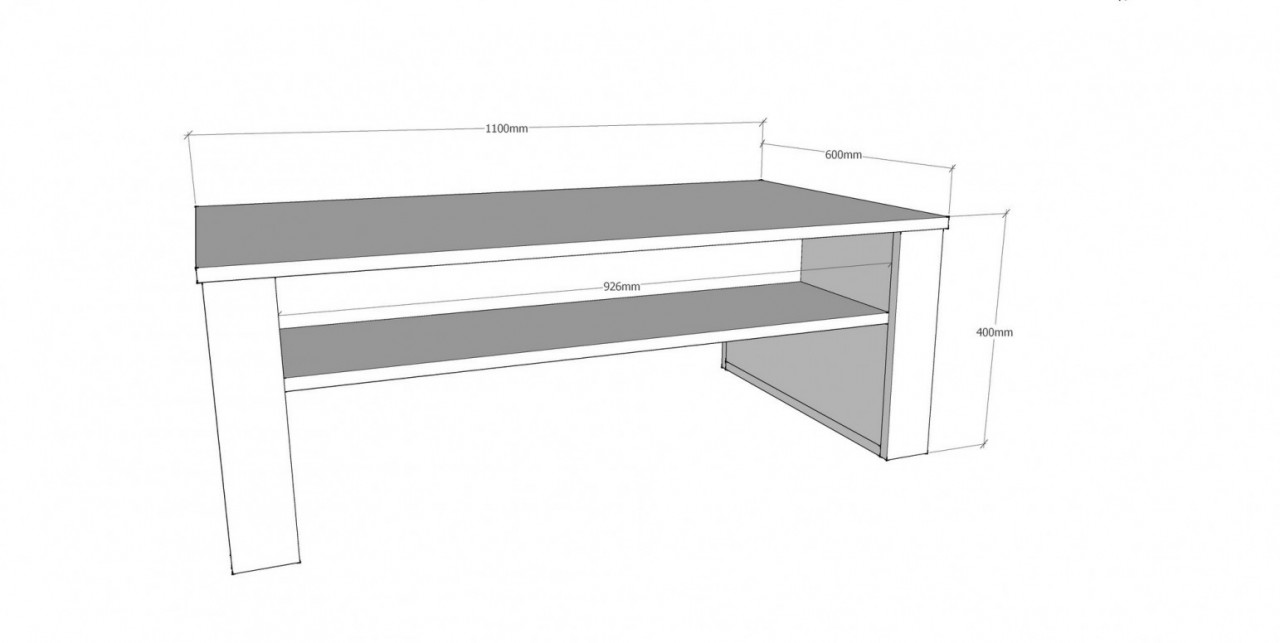 Masuta de Cafea Manhattan 110 - Oak