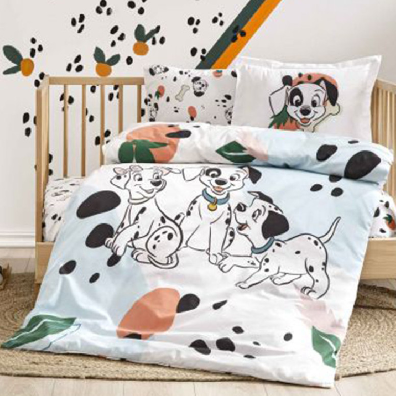 Lenjerie Patut Bebe 101 Dalmations (Bumbac 100%)