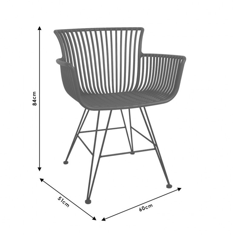 Scaun Kit Mocha - Negru