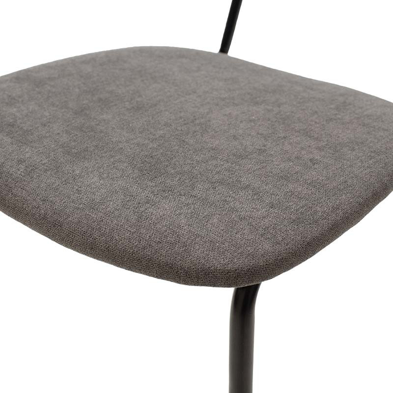Set masa extensibila si scaune Shazam Tania 7buc MDF gri ciment - gri inchis 120 - 160x80x76cm