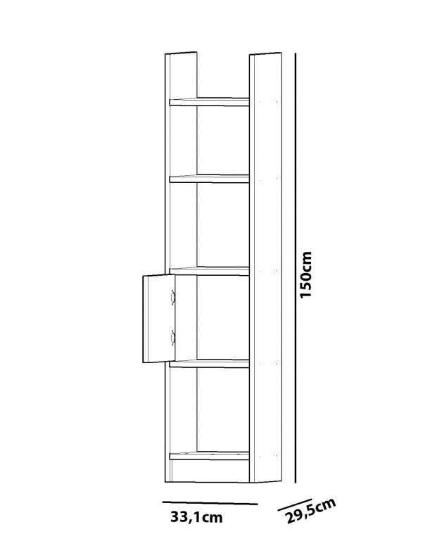 Biblioteca Esbi 103 - Alb