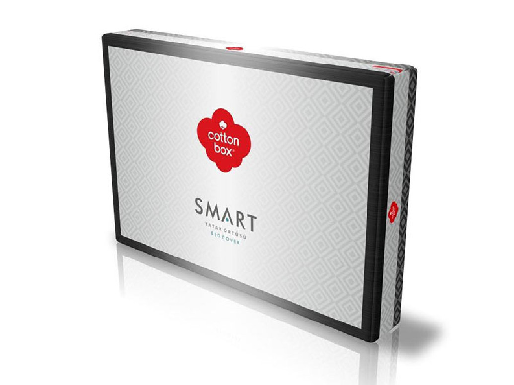 Cuvertura Smart Bed Esta Albastra (Jacquard)