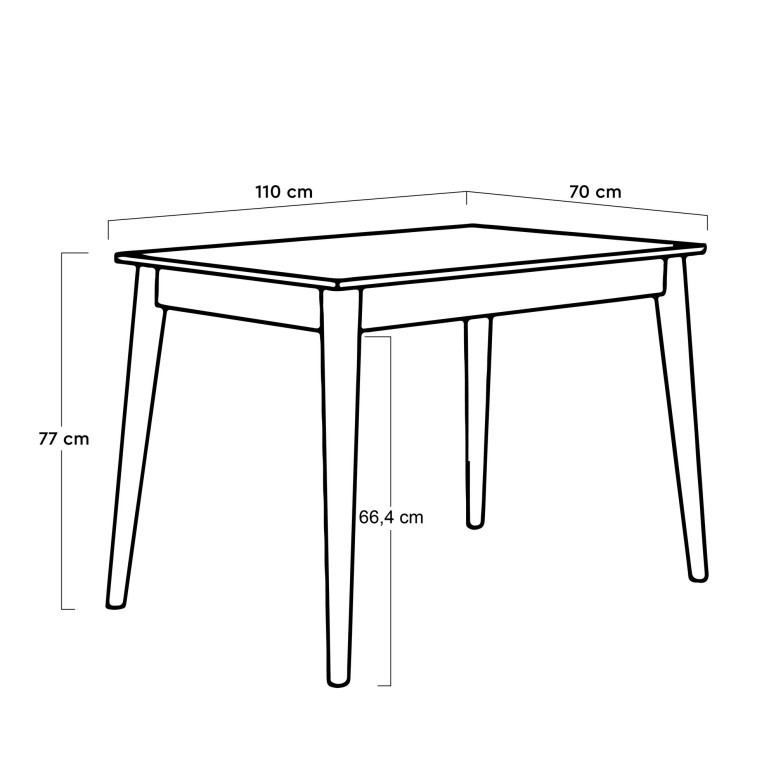 Masa Dining MMS-504-DD-2