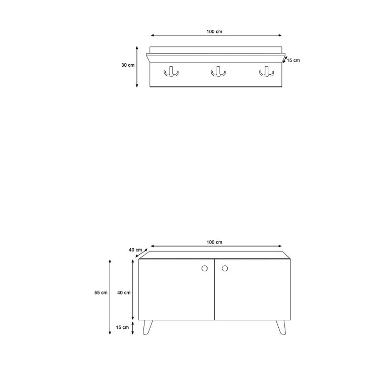 Cuier pentru Hol Gizem - L1310