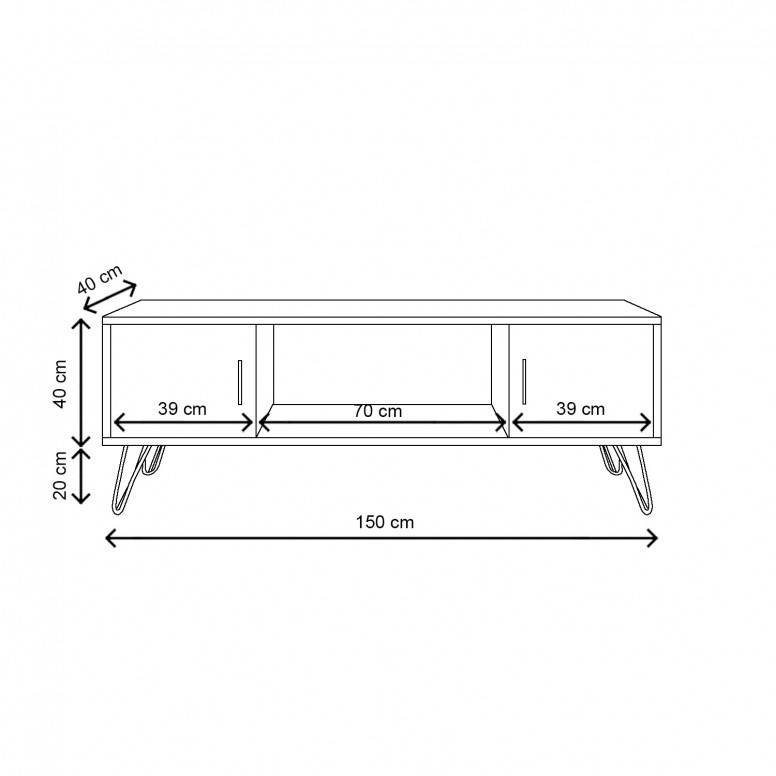 Comoda TV Seyhan - L3018