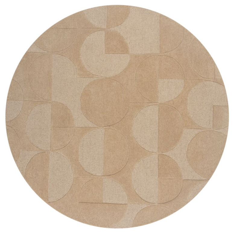 Covor Gigi Natural 160X160 cm, rotund, Flair Rugs