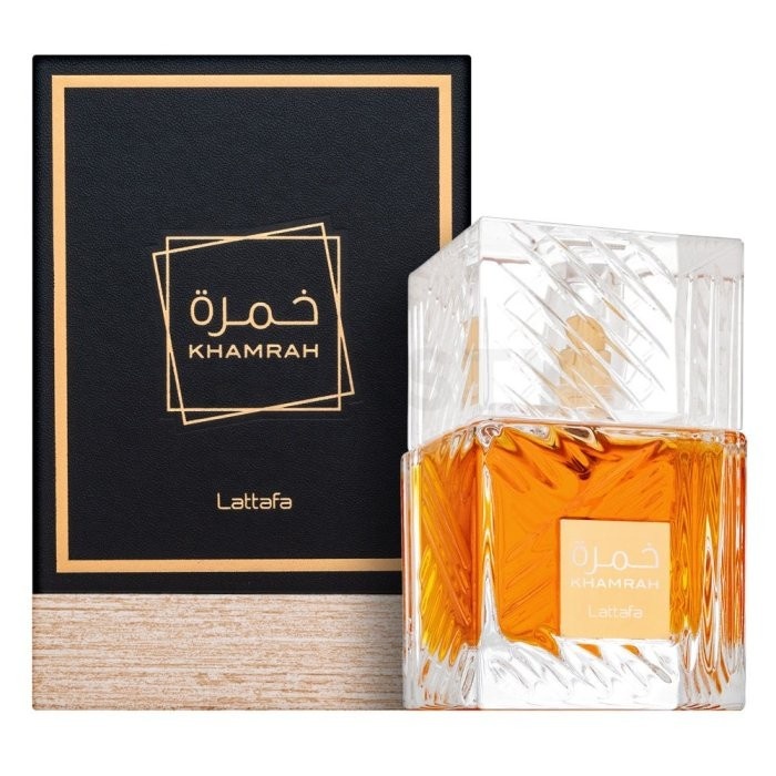 Apa de parfum Lattafa Khamrah, Unisex, 100 ml