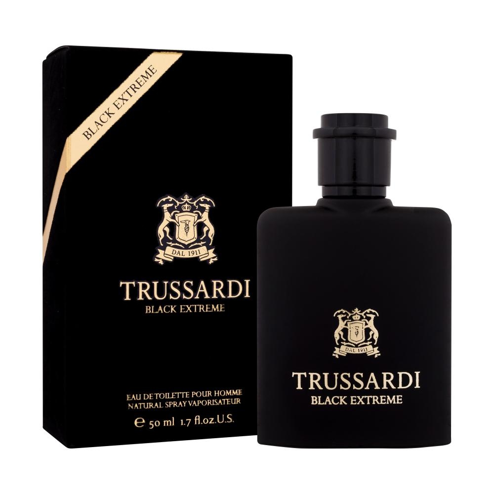Apa de Toaleta Trussardi Black Extreme, Barbati, 50 ml