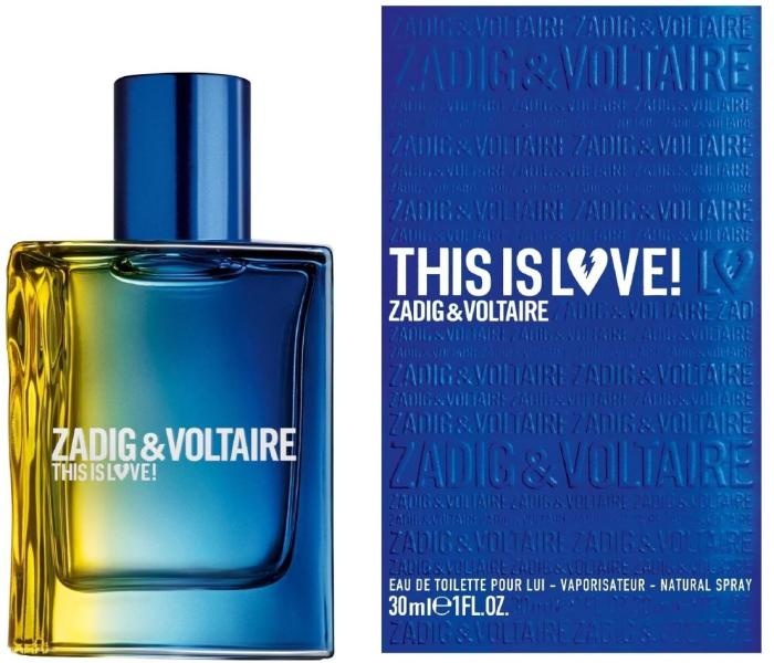 Apa de Toaleta Zadig & Voltaire, This Is Love Pour Lui, Barbati, 50 ml