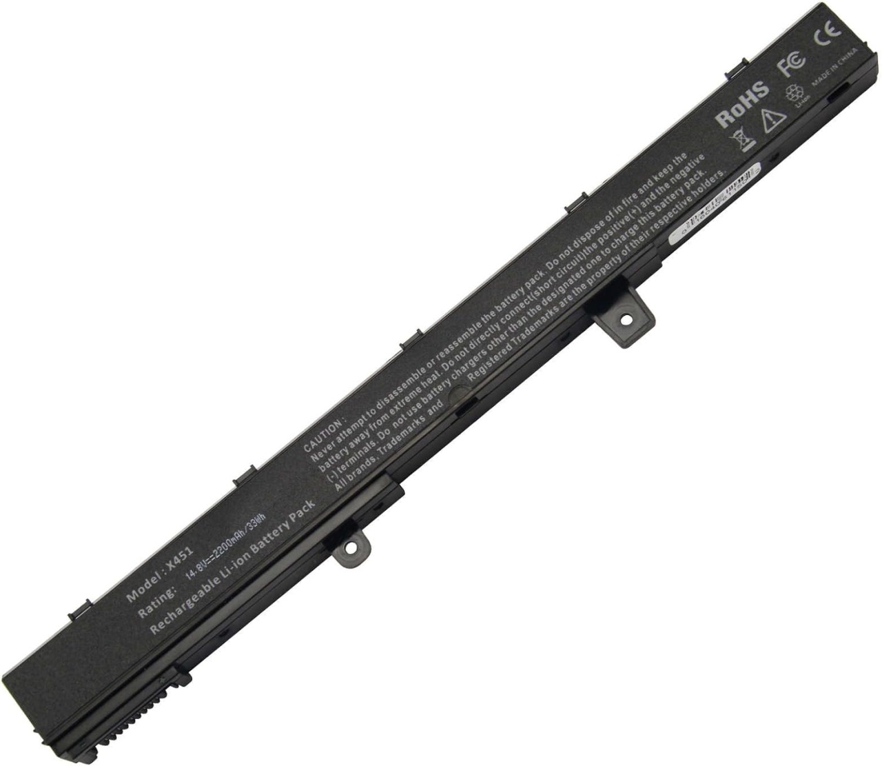 Baterie pentru laptop ASUS X451 X551 X451C X451CA ARyee, Li-ion, negru, 14,8 V, 2200 mAh