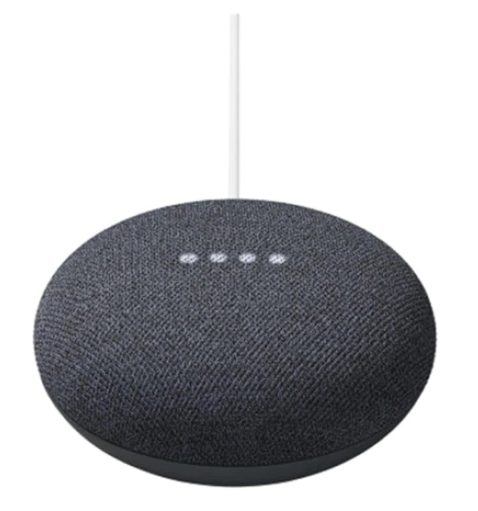 Boxa inteligenta Google Nest Mini Smart Home, Generatia 2, Negru, Resigilat, Grad A