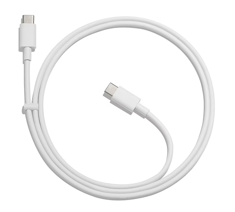 Cablu de date & incarcare Google USB-C la USB-C, Alb, Resigilat, Grad A