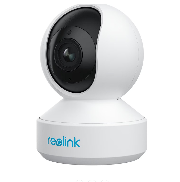 Camera de supraveghere pentru interior Reolink E340, Wi-Fi 5/2,4 Ghz de 5 MP, Pan/Tilt la 360 de grade, Zoom optic 3X, Detectare inteligenta a