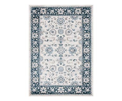 Covor Alayna, textil, fildes/albastru, 91 x 152 cm 152