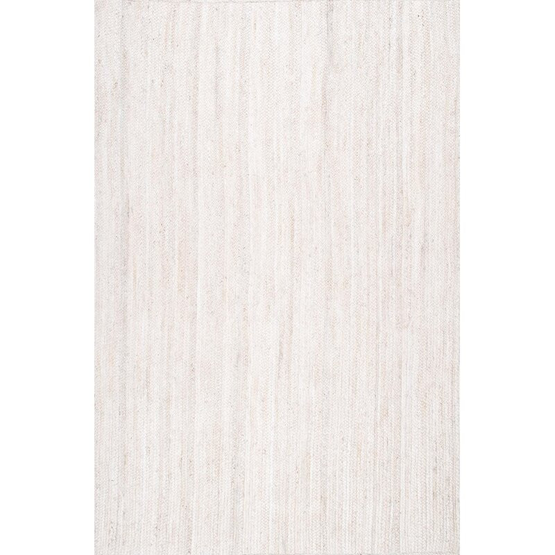 Covor Benton, iuta, alb, 91 x 152 cm chilipirul-zilei.ro/ imagine 2022