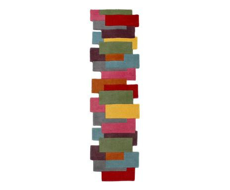 Covor Jeff, lana, multicolor, 150 x 90 cm chilipirul-zilei.ro/