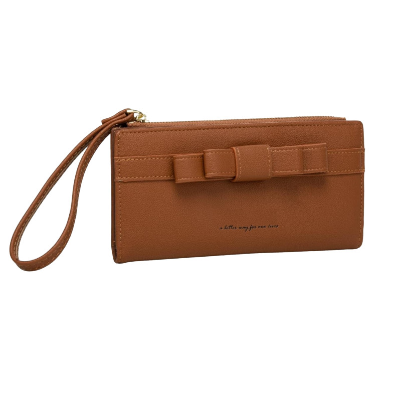 Geanta pentru femei Royalfair, piele PU, maro, 19,5 x 9, 5 cm