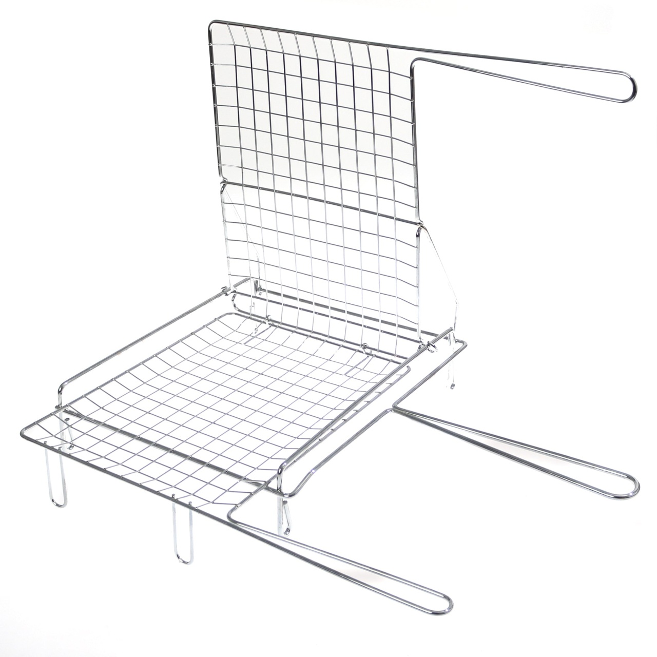 Gratar metalic cu picioruse 39x31 cm