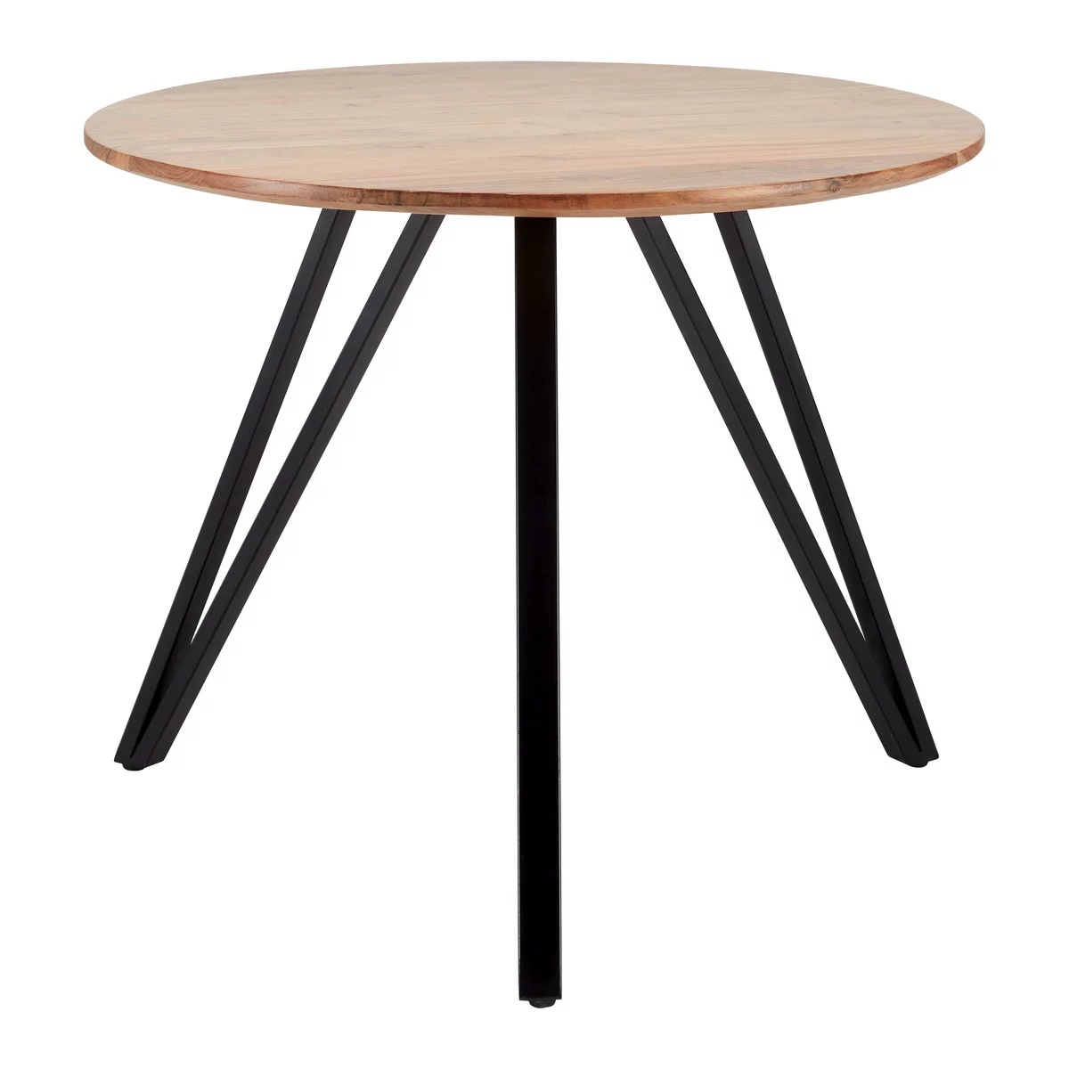 Masă rotundă Elias din lemn masiv de salcâm, Ø aprox. 90 cm
