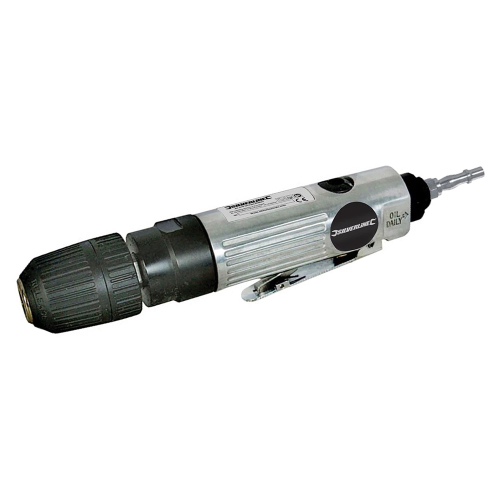 Masina de gaurit pneumatica dreapta Silverline, 200 mm