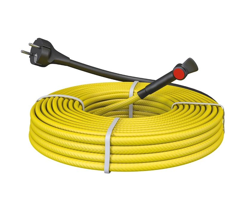 Pachet cablu degivrare conducte C&F Technics, cu stecher si termostat, 40W, 4 m, Resigilat, Grad A