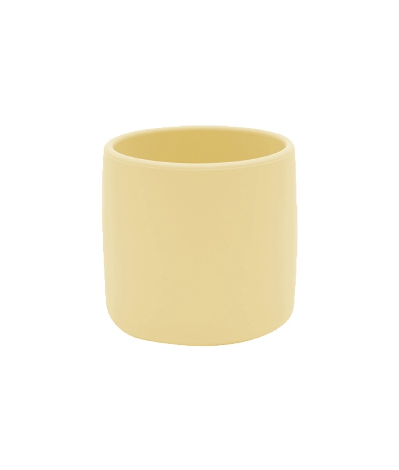 Pahar Minikoioi, 100% Premium Silicone, Mini Cup â€“ Mellow Yellow