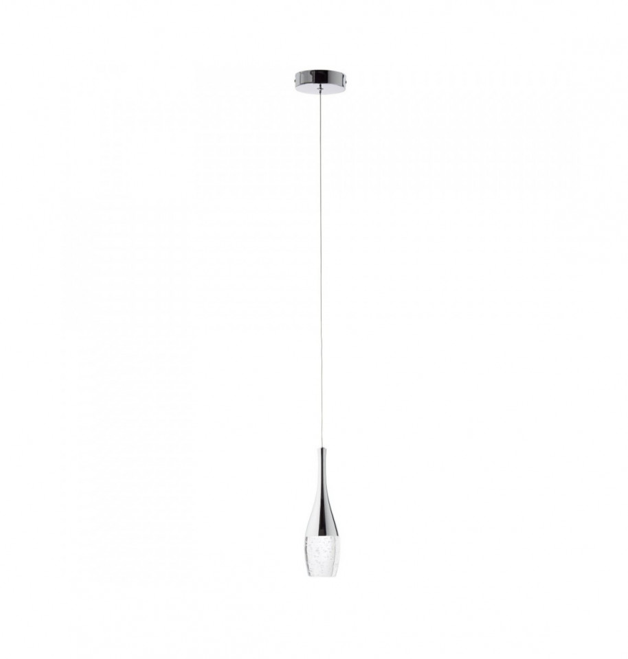 Pendul Prosecco, LED 5 W, metal/ sticla, 125 cm Pret Redus chilipirul-zilei pret redus imagine 2022