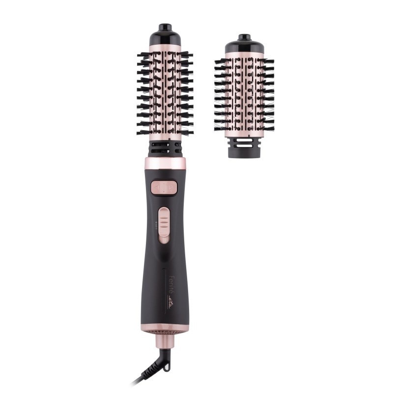 Perie rotativa cu aer cald ETA Fenite 6322 90020, 1000 W, ionizare, 2 debite de aer, 3 nivele temperatura, negru