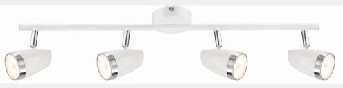Plafoniera LED Candellux Blanca, 16W, 3200K, bej-crom