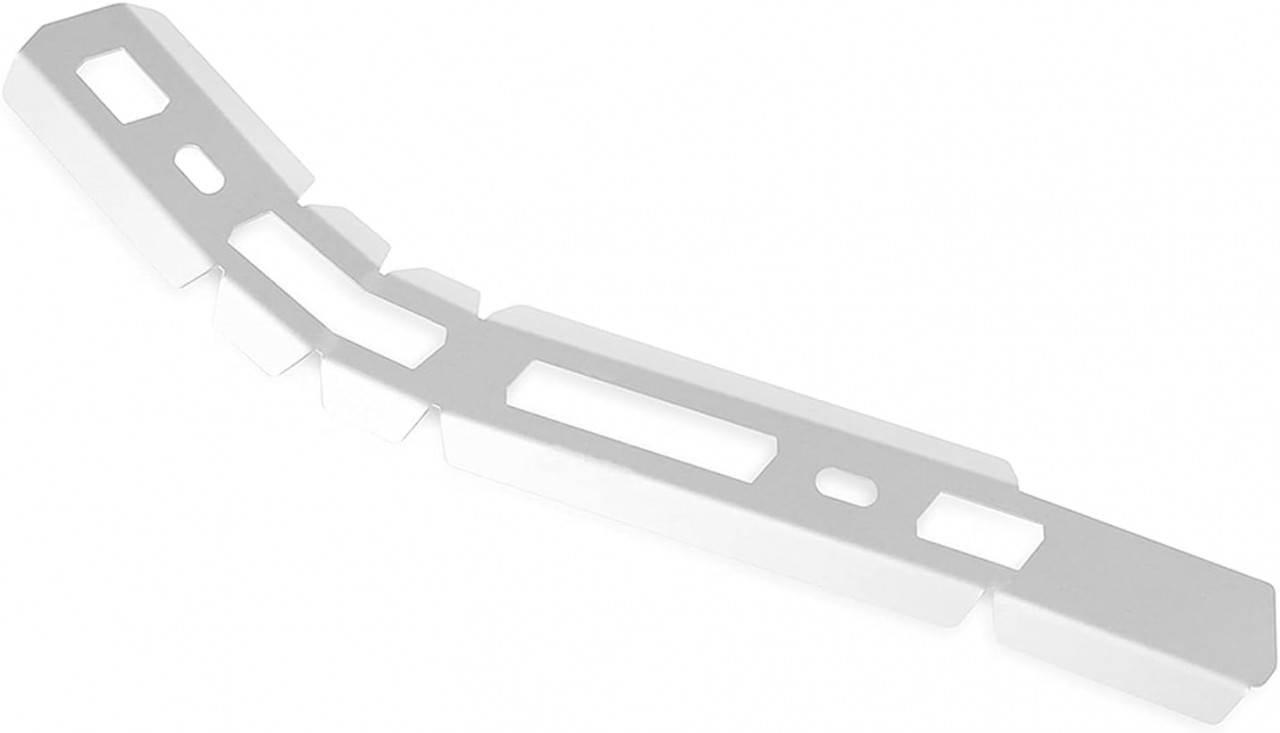 Protectie pentru teava de esapament la motocicleta OXLLONE, compatibil cu Kawasaki KLR650 KLR 650 2008-2021, aluminiu , argintiu
