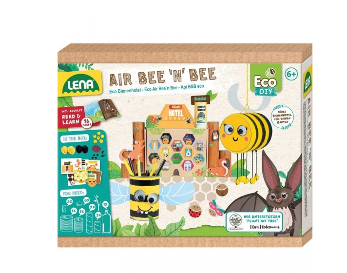 Set DIY hotel pentru albine Lena, Air Bee \'n\' Bee, Carte de povesti in limba germana