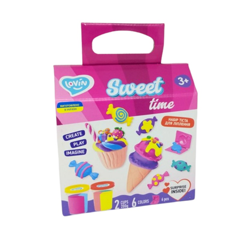 Set plastilina 100% ECO, Lovin\'Do, Sweet Time