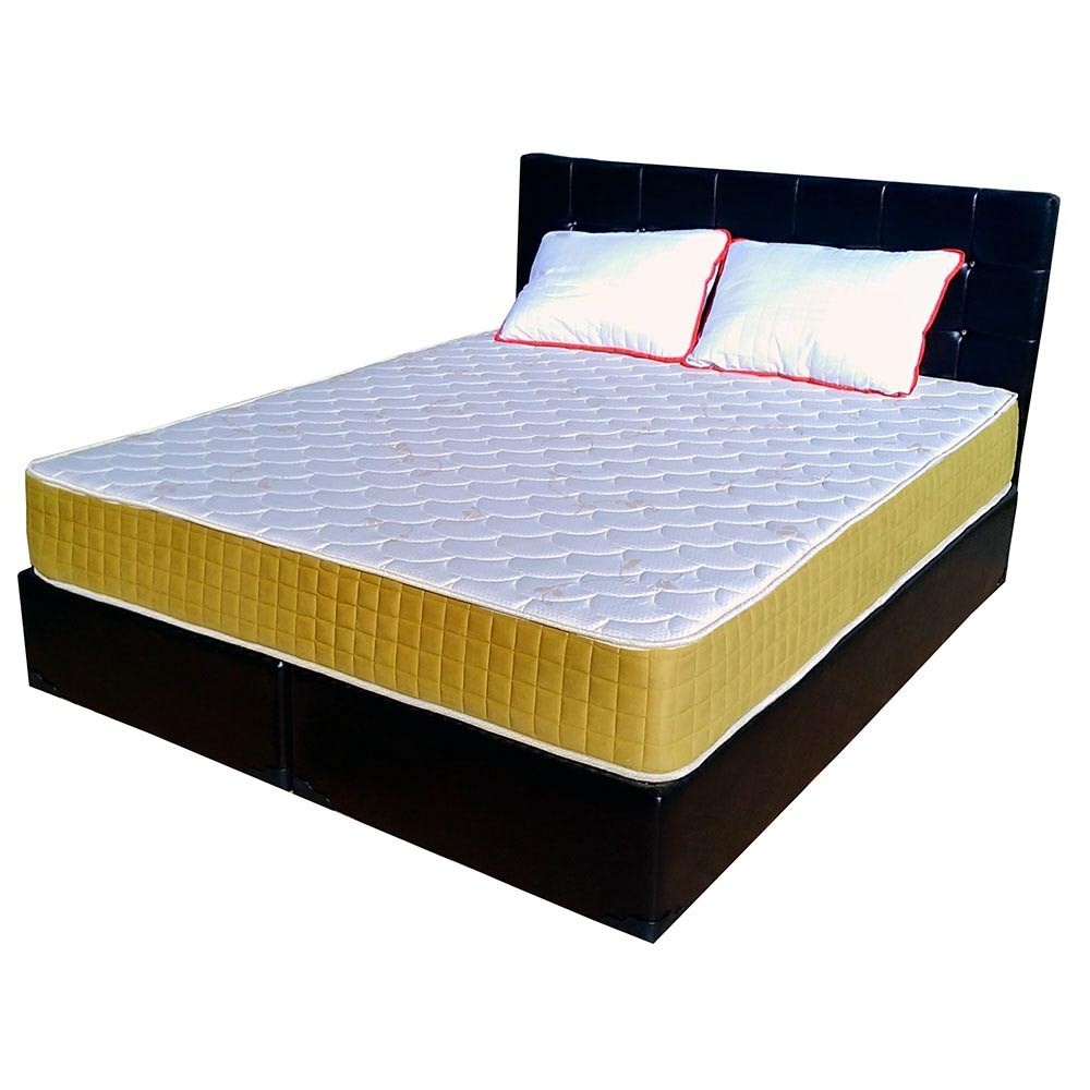 Set Saltea MILANO Pocket Spring plus 2 perne microfibra 50x70, 140x200x24