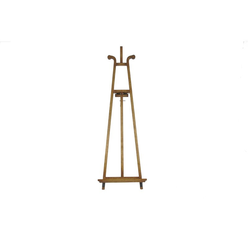 Sevalet Atelier by Signature, lemn masiv de stejar, maro, 70 x 30 cm