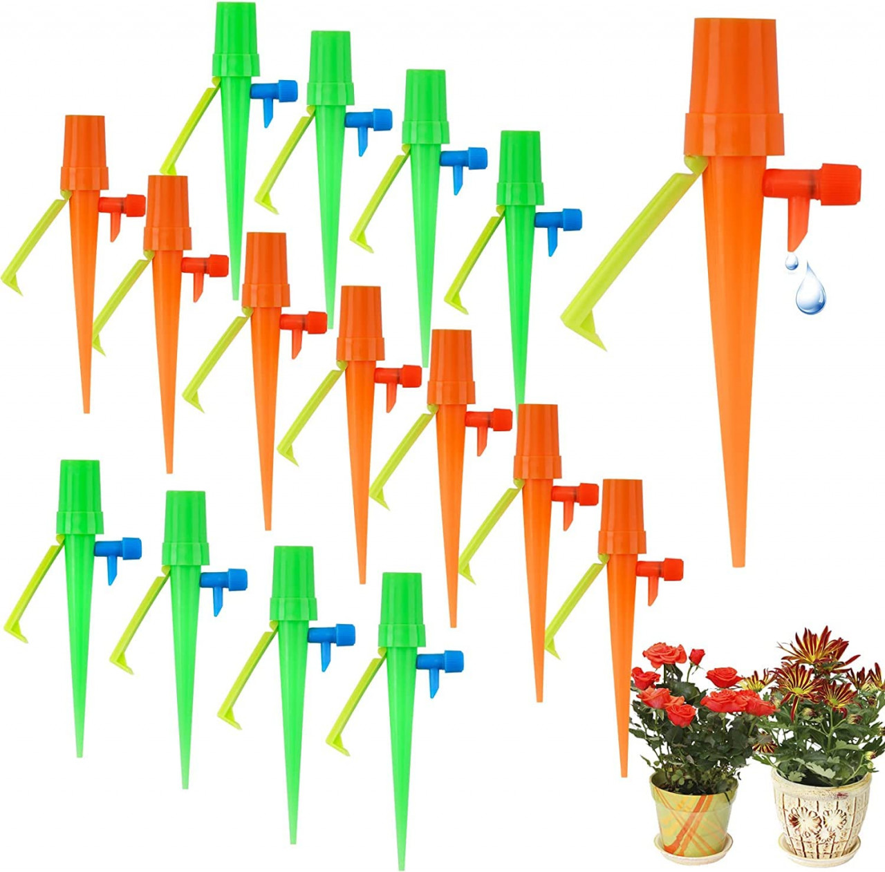 Sistem reglabil de udare pentru 15 plante SLURERBE, ABS, multicolor, 22,9 cm 229 pret redus