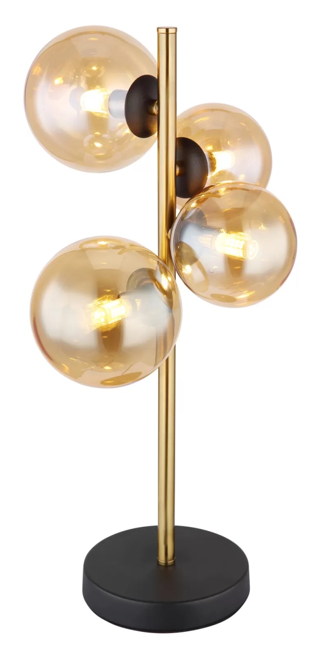 Veioza Globo Lighting Riha, 4xG9, alama - negru
