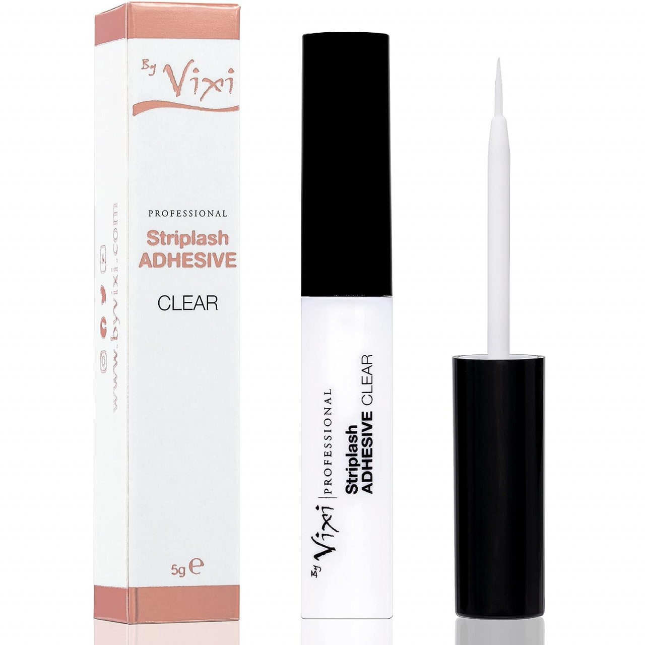 Adeziv puternic cu aplicator pentru gene By Vixi, transparent, 9 g, 9 x 2 x 2 cm