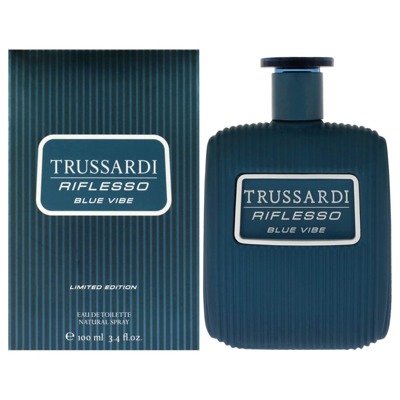 Apa de Toaleta Trussardi, Riflesso Blue Vibe, Barbati, 100 ml