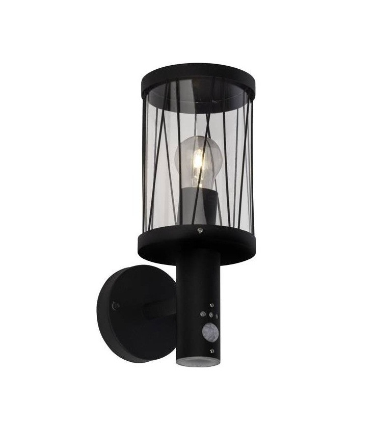 Aplica de exterior Reed IV, metal/plastic, antracit, 13,3 x 31,2 cm, 60w