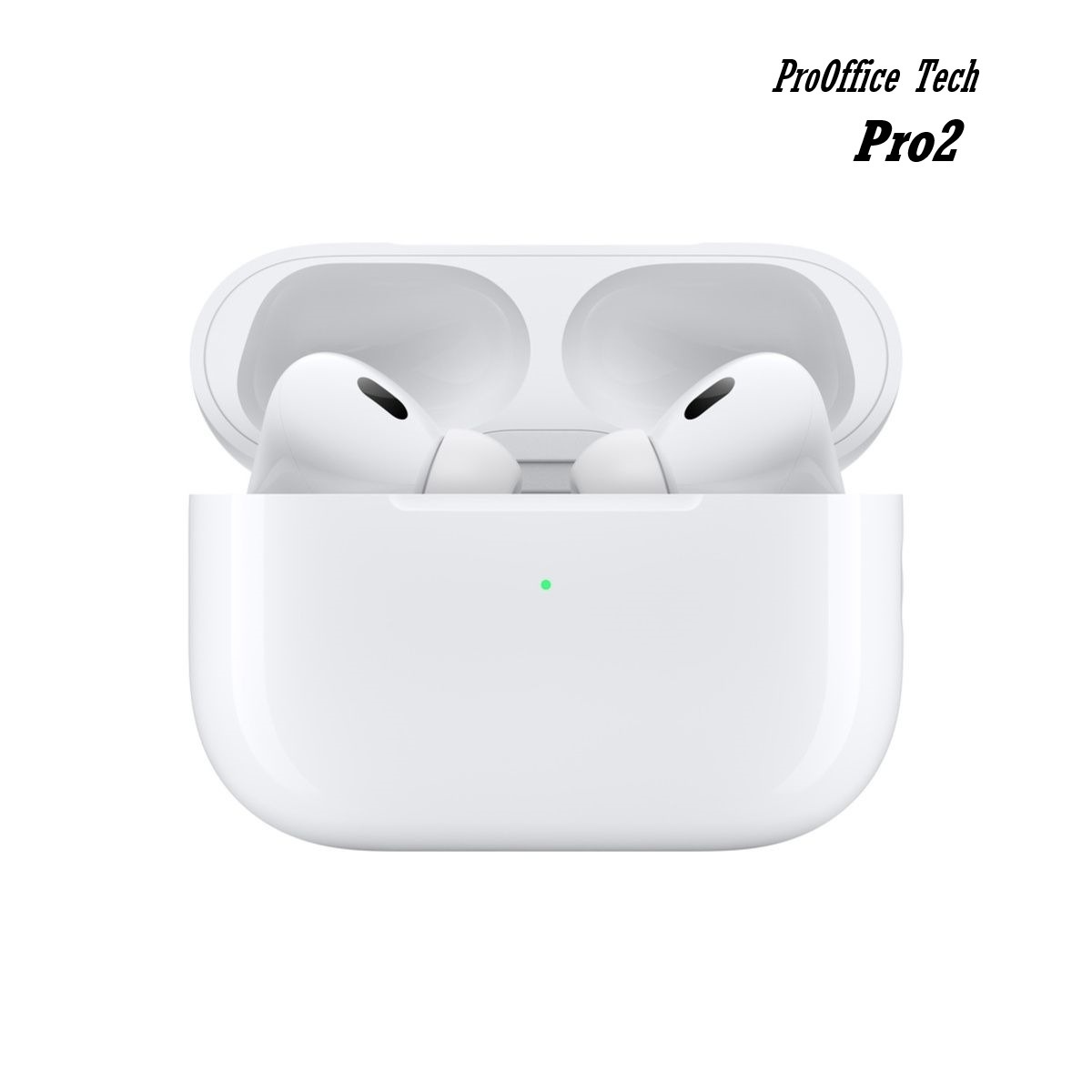 Căști Wireless ProOffice Tech Pro2 – Sunet HD, True Stereo, Bluetooth 5.0, Design Ergonomic, Autonomie Extinsă, Control Tactil, Compatibile