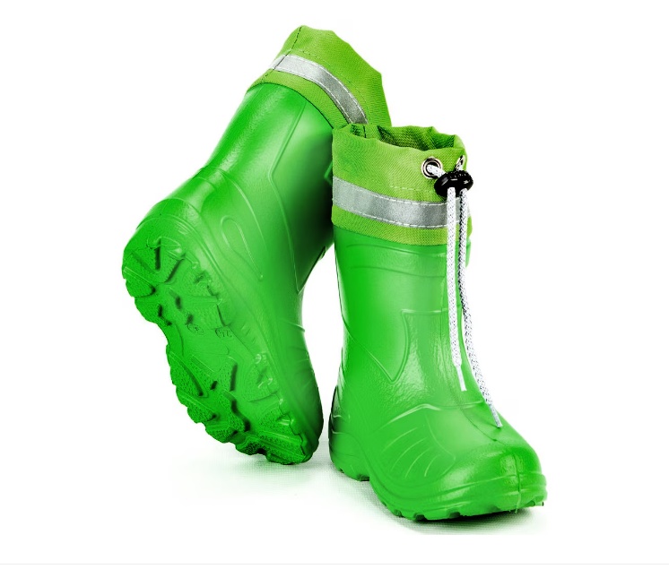 Cizme copii Kolmax super usoare EVA liner detasabil marime 22 Verde