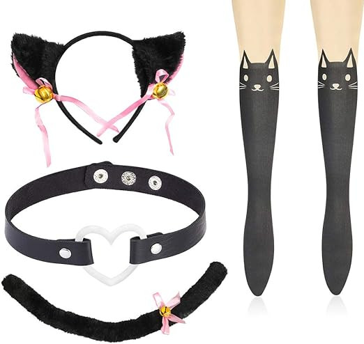 Costum pisica Haichen, plus/plastic, negru