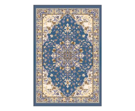 Covor Albert, textil, maro/albastru, 160 x 230 cm 160
