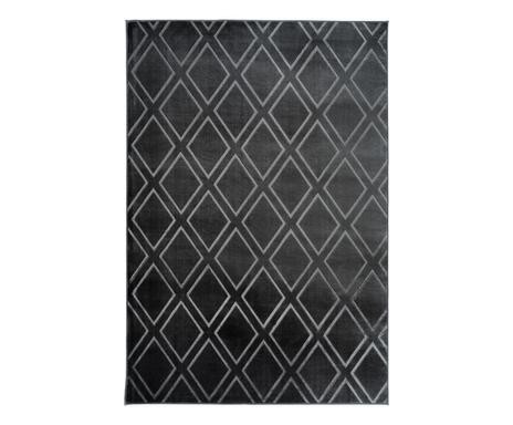 Covor Monroe, textil, antracit, 160 x 230 cm