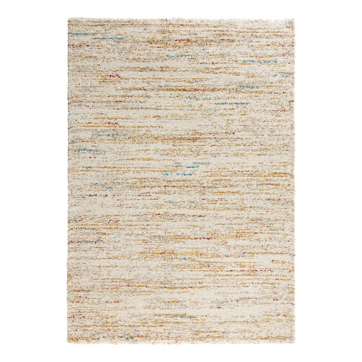Covor Nomadic, fibre sintetice, bej/multicolor, 160 x 230 cm 160 imagine noua somnexpo.ro