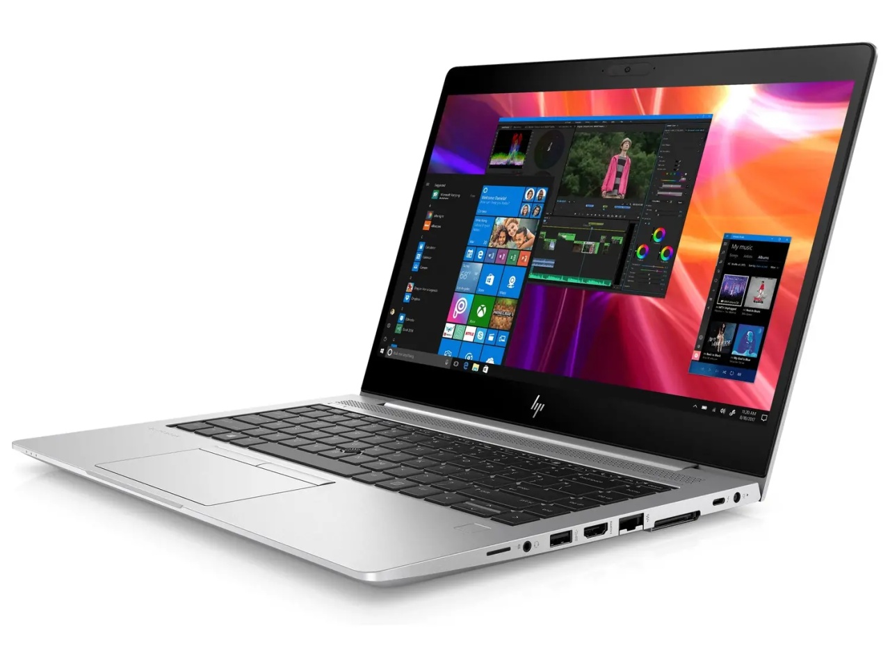 EliteBook 840 G5 Intel Core i7-8550U 1.80GHz up to 4.00GHz 8GB DDR4 256GB SSD 14inch Webcam FHD