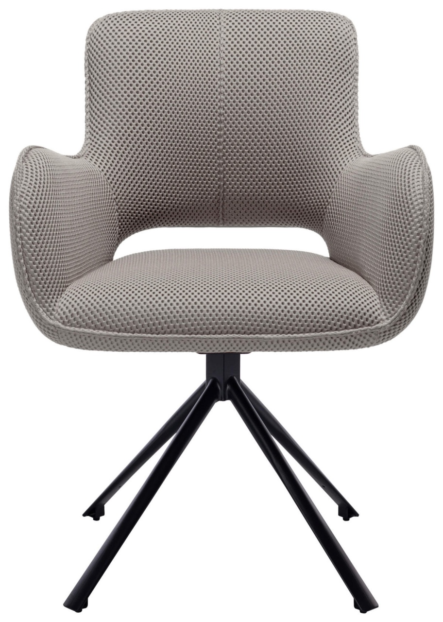 Fotoliu rotativ, gri, 60/86/62 cm